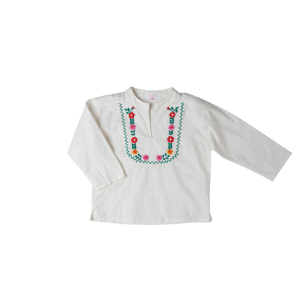 Embroidered Tunic Top