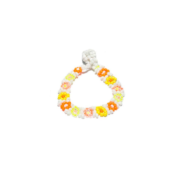 Flower Bead Bracelet