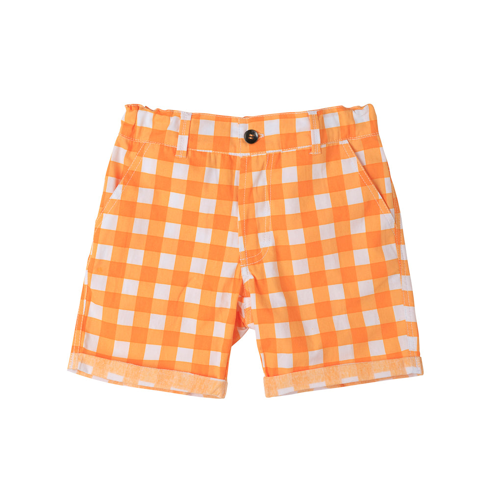 Capri Short Vichy KIDSAGOGO International Capri short vichy kidsagogo international
