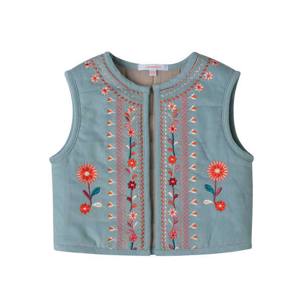 Embroidered Gilet