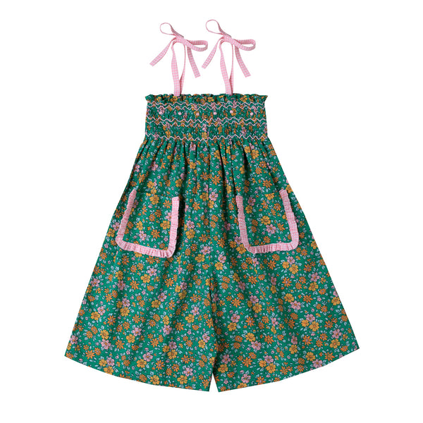 Enola Smock Jumpsuit Florale