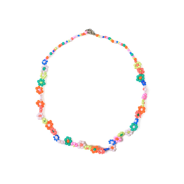 Floral Bead Necklace