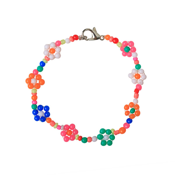 Flower Bead Bracelet