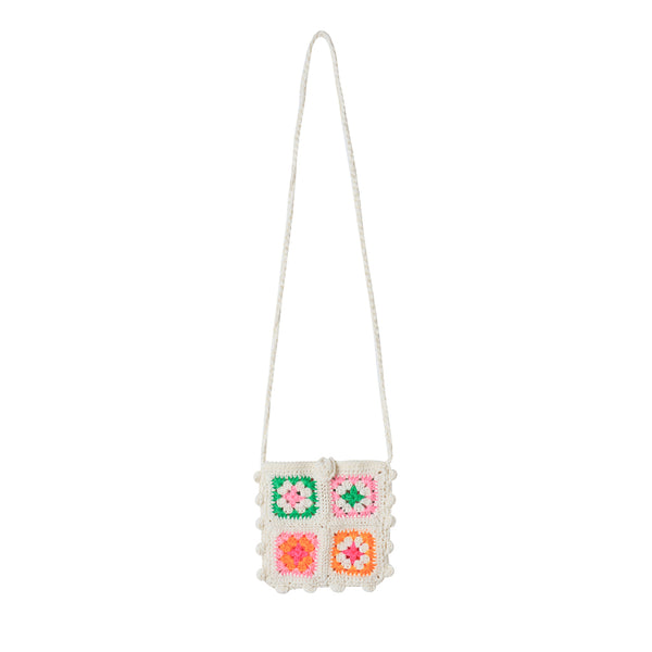 Mini Crochet Shoulder Bag Multi