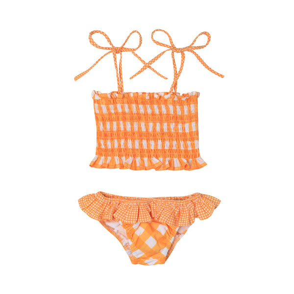 Teeny Bikini Beach Set Vichy