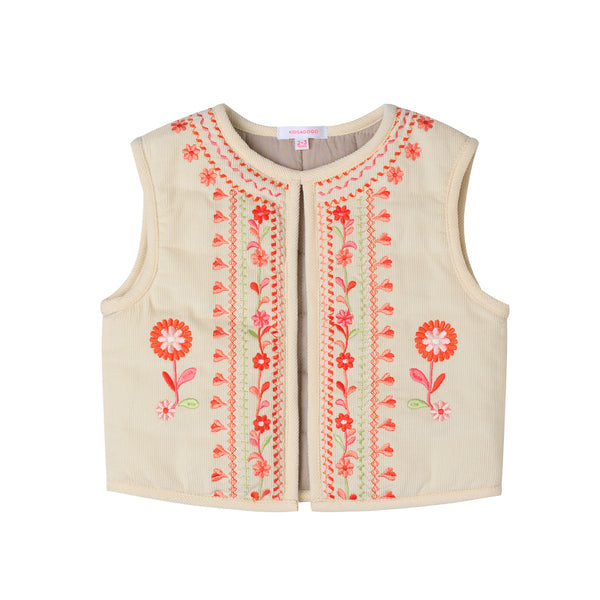 Embroidered Gilet